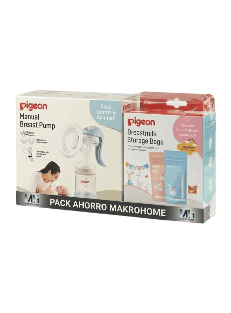 Bolsas Leche Materna 25u 180ml Extractor Manual 2 Fases Blanco