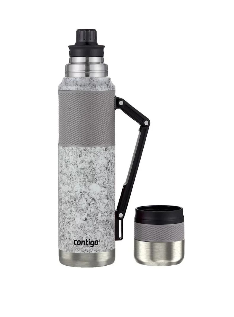 Termo Contigo Acero Inox 1182ml Thermalock Pizarra Moteada Gris