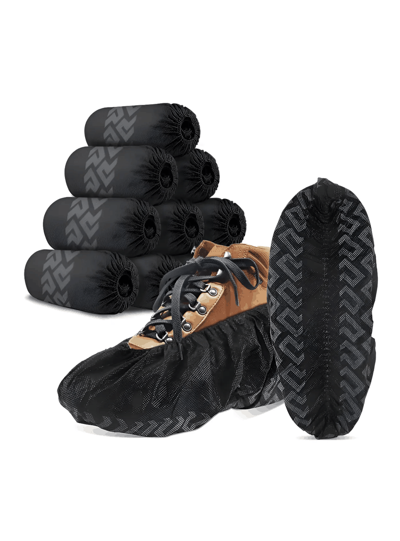 Cubre Zapato Negro 100 Unidades Antideslizante Cleancarrier