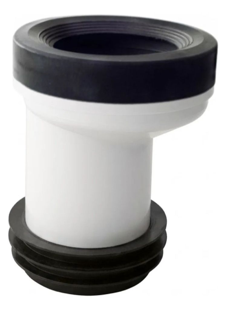 Manguito Wc Excentrico 110mm Hoffens Con Junta Y Adaptador