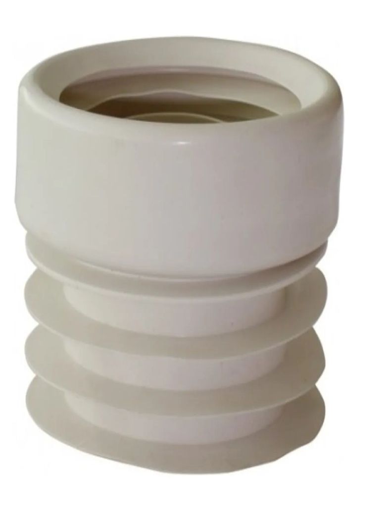Manguito Flexible Wc 110mm Concentrico Descarga Vertical
