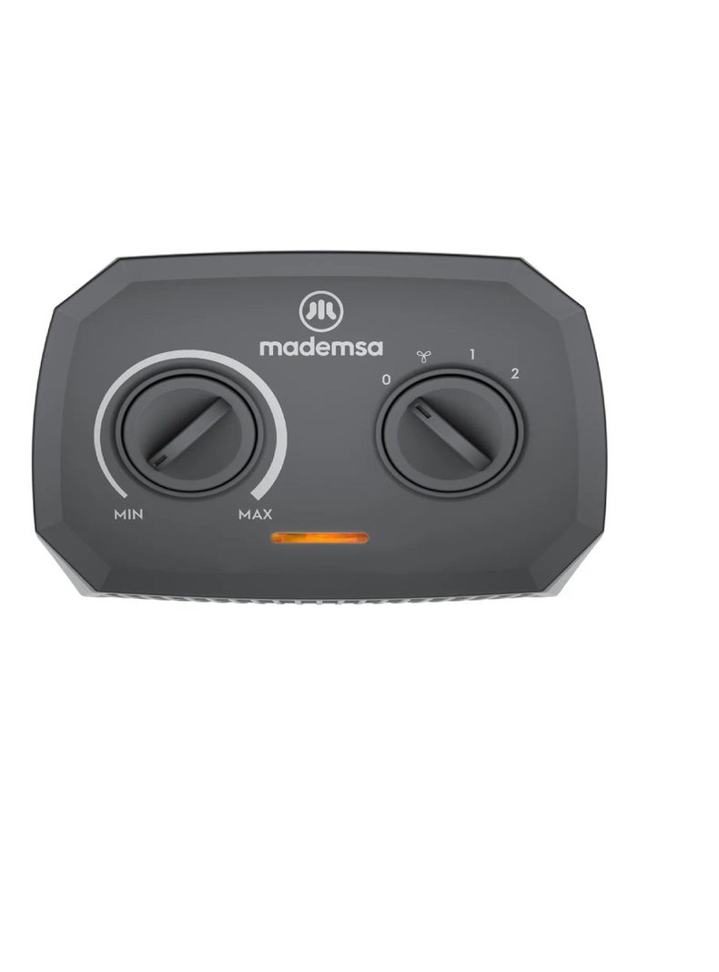 Turboventilador Mademsa 2 Velocidades 2000w Termostato Tv500-3