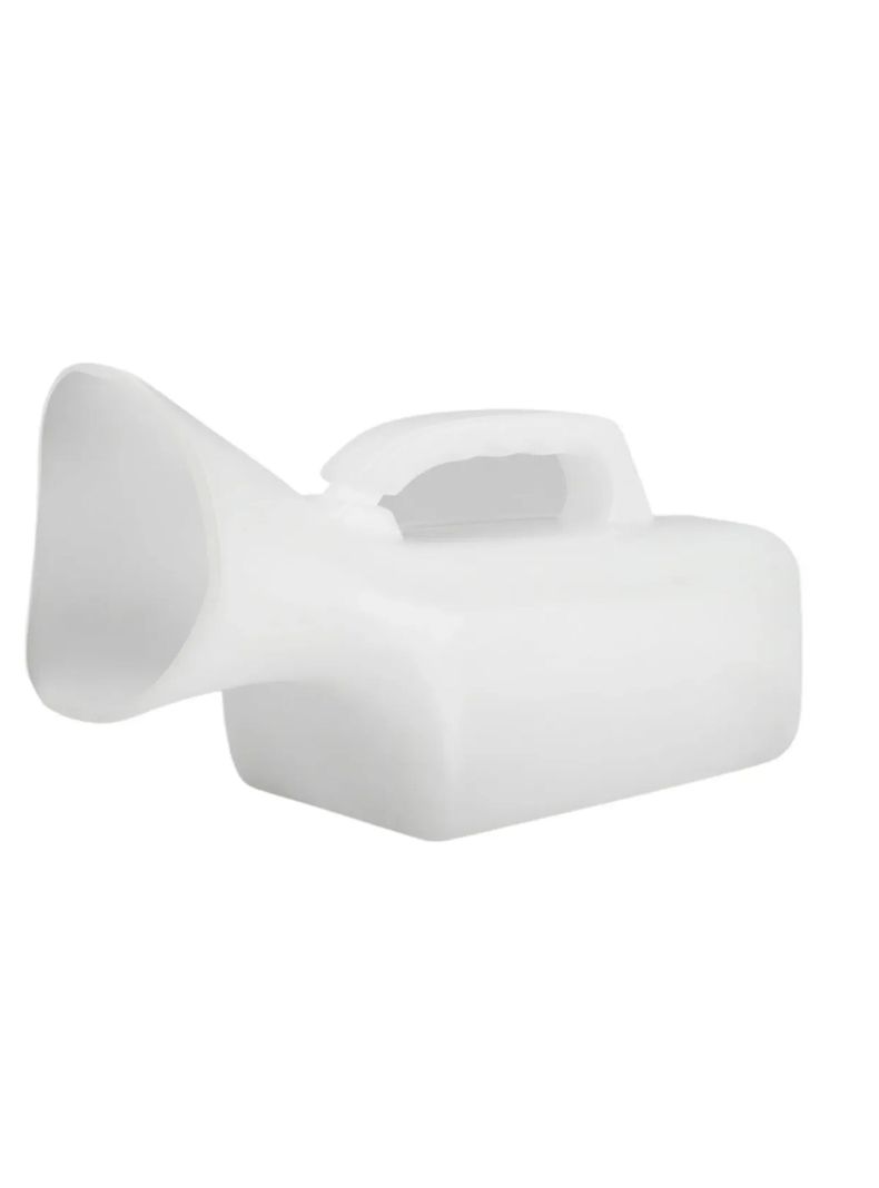 Urinario Pato Femenino Portatil 1 L Embocadura Ergonomica