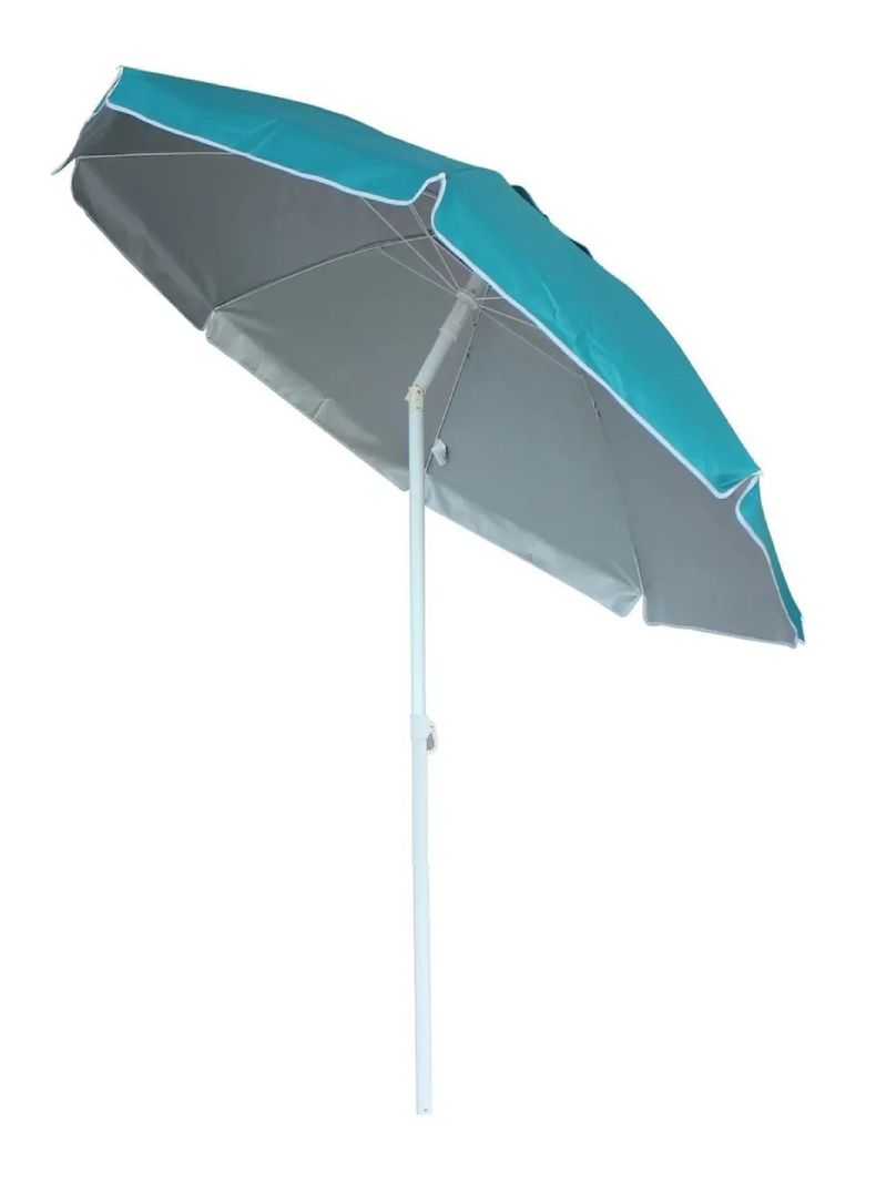 Quitasol Reclinable Uv Klimber Paraguas Verde 180cm