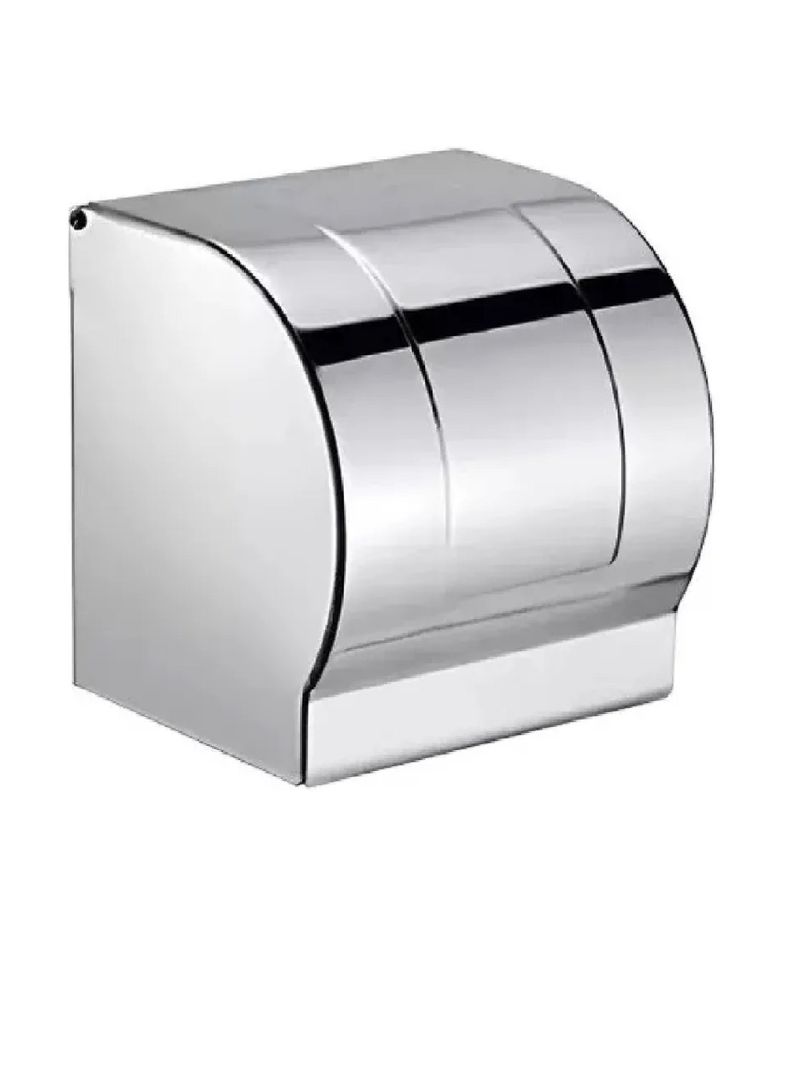 Porta Papel Higienico Acero Inoxidable Redondo Taumm