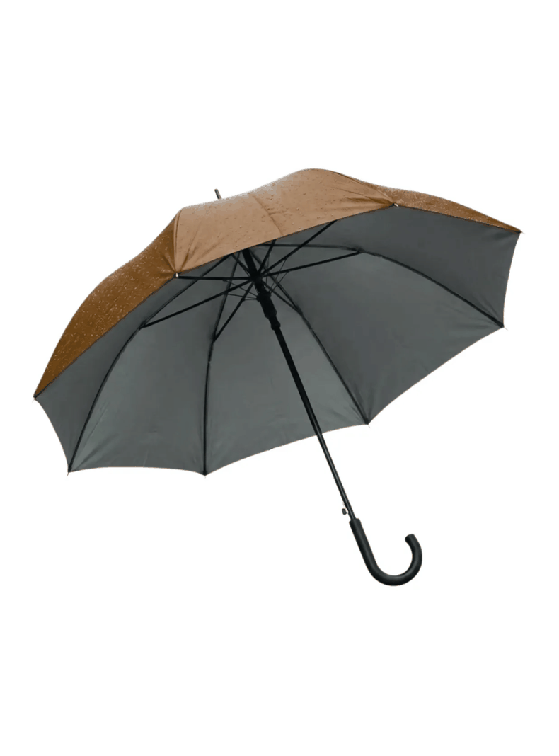 Paraguas Ejecutivo Automatico 100cm Proteccion Uv Reforzado Marron