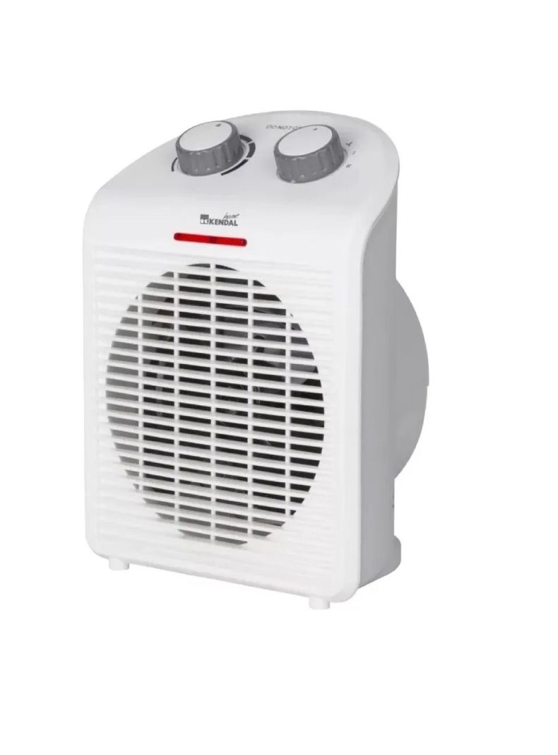 Termoventilador Kendal Calefactor Electrico Blanco Kfh-18-0