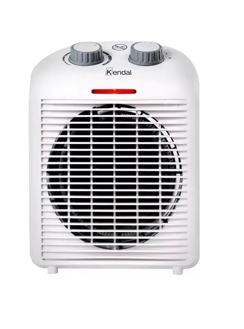 Termoventilador Kendal Calefactor Electrico Blanco Kfh-18-1