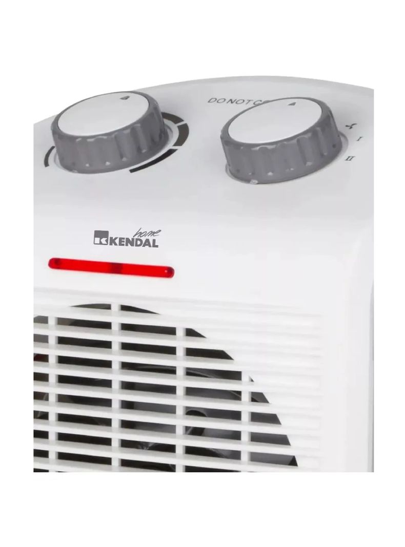 Termoventilador Kendal Calefactor Electrico Blanco Kfh-18-2