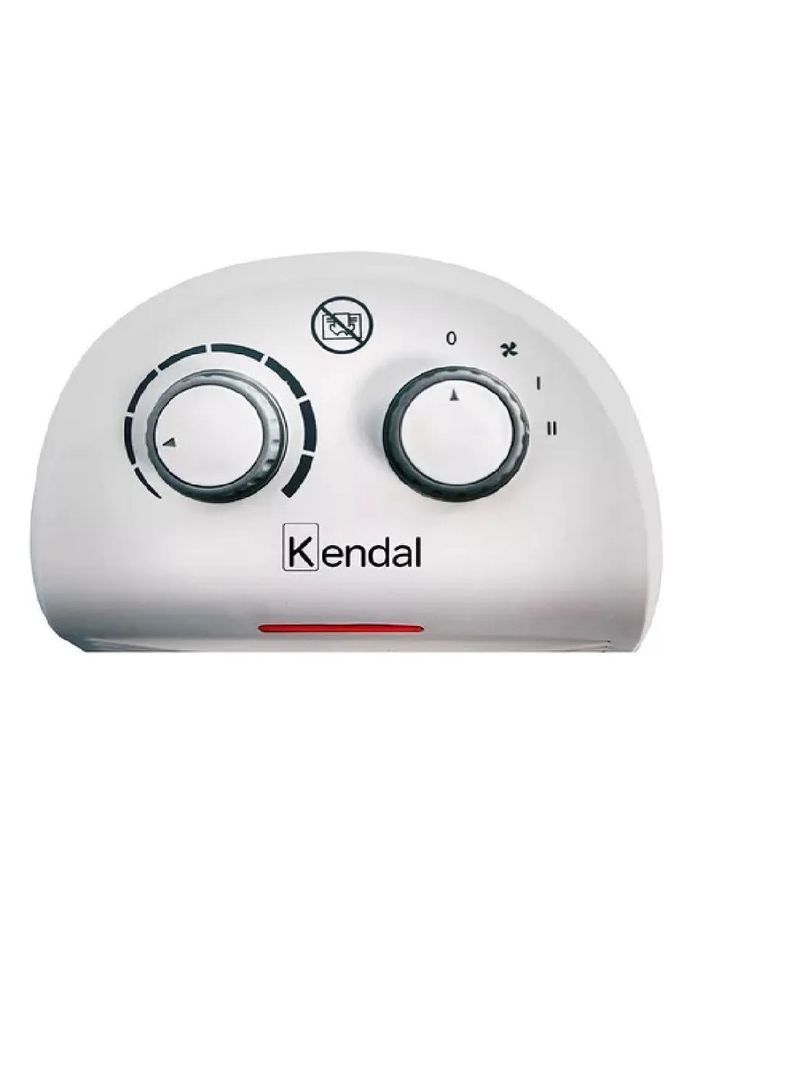 Termoventilador Kendal Calefactor Electrico Blanco Kfh-18-3