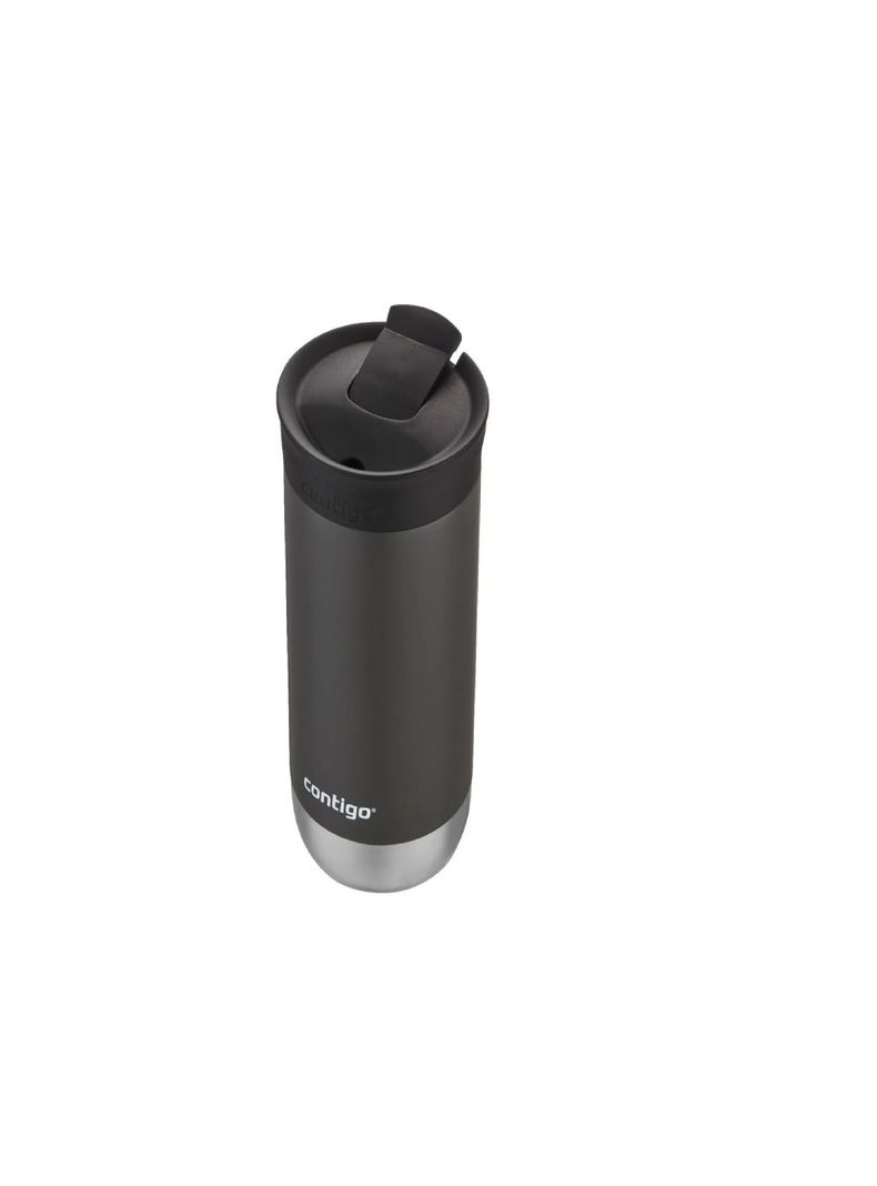 Mug Huron Sake Contigo Vaso Termico 473 Ml Gris Oscuro