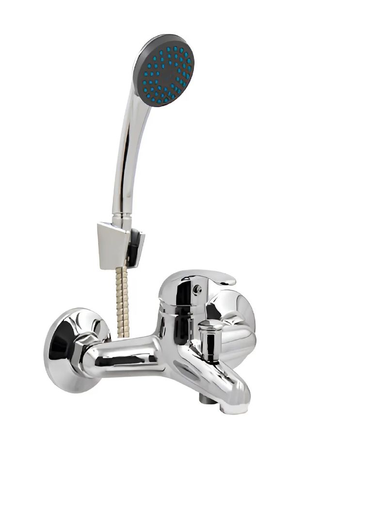 Llave Monomando Tina Ducha Colomba Taumm Kit Completo