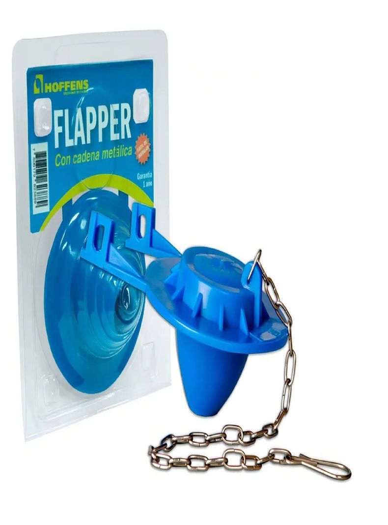 Flapper Sapo Universal Azul Para Wc Sellado Hermetico Hoffen