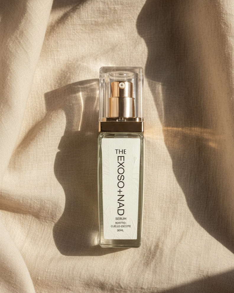 THE EXOSO NAD Longevity Serum Exosomas NAD Rostro Cuello Escote