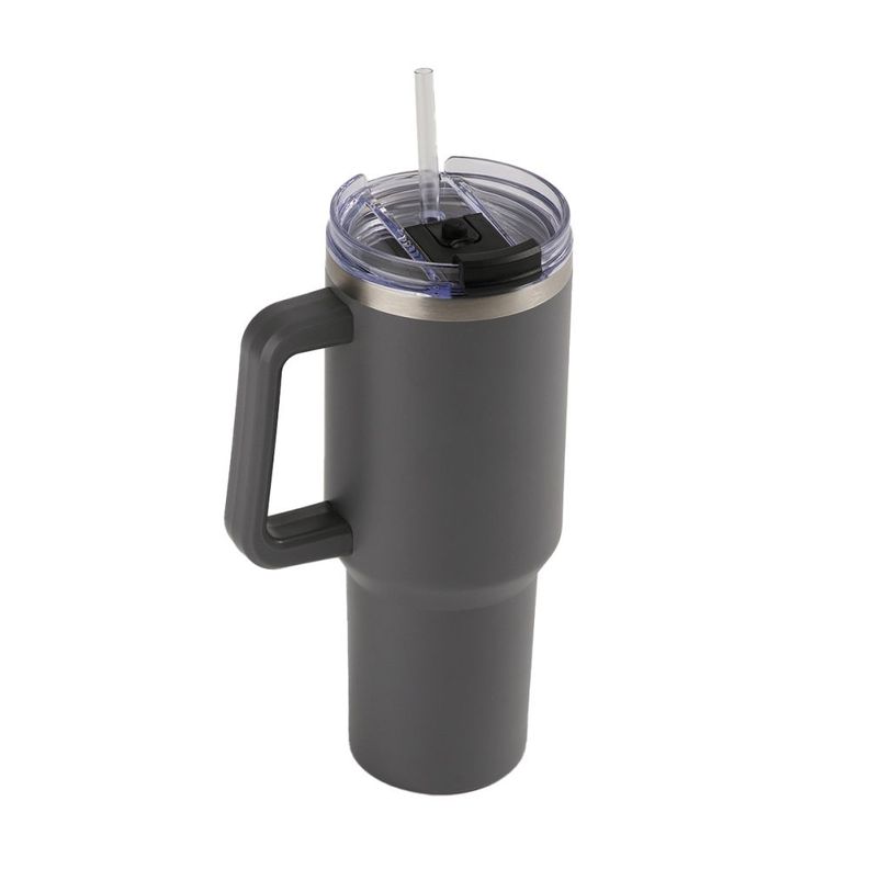 Termo Mug Quencher Thermos 1,2Lt Acero Inoxidable Gris-3