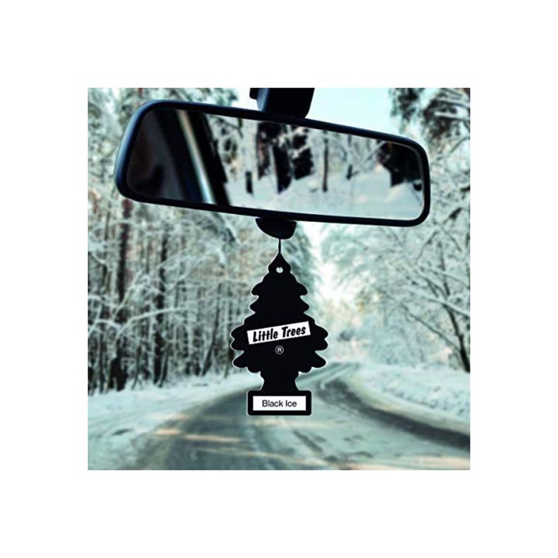 Pack 24 Pinos Aromáticos Little Trees Aroma Black ice-3