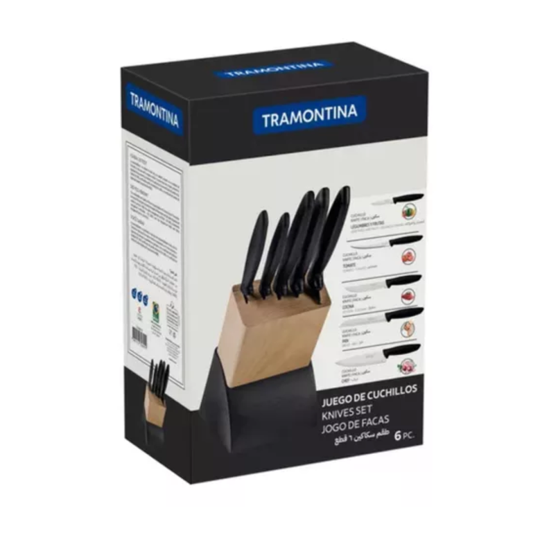 Juego Cuchillos de 6 Piezas Tramontina Plenus-2