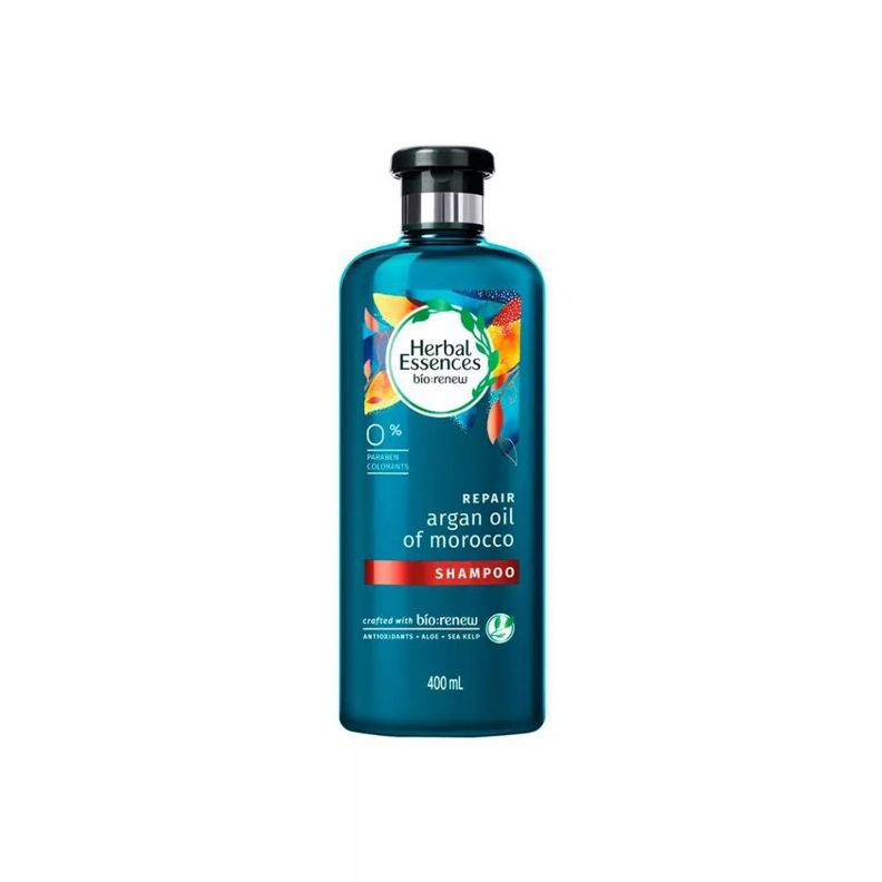 Pack Shampoo más Acondicionador Herbal Essences argan 400ml-2