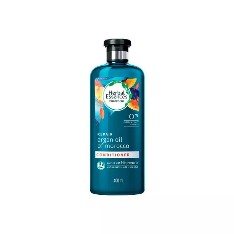Pack Shampoo más Acondicionador Herbal Essences argan 400ml-3
