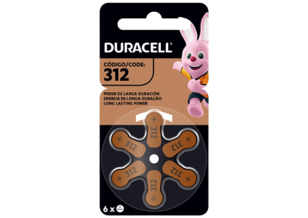 Pack 60 Pilas Duracell Audífono Tamaño 312/Superstore-0