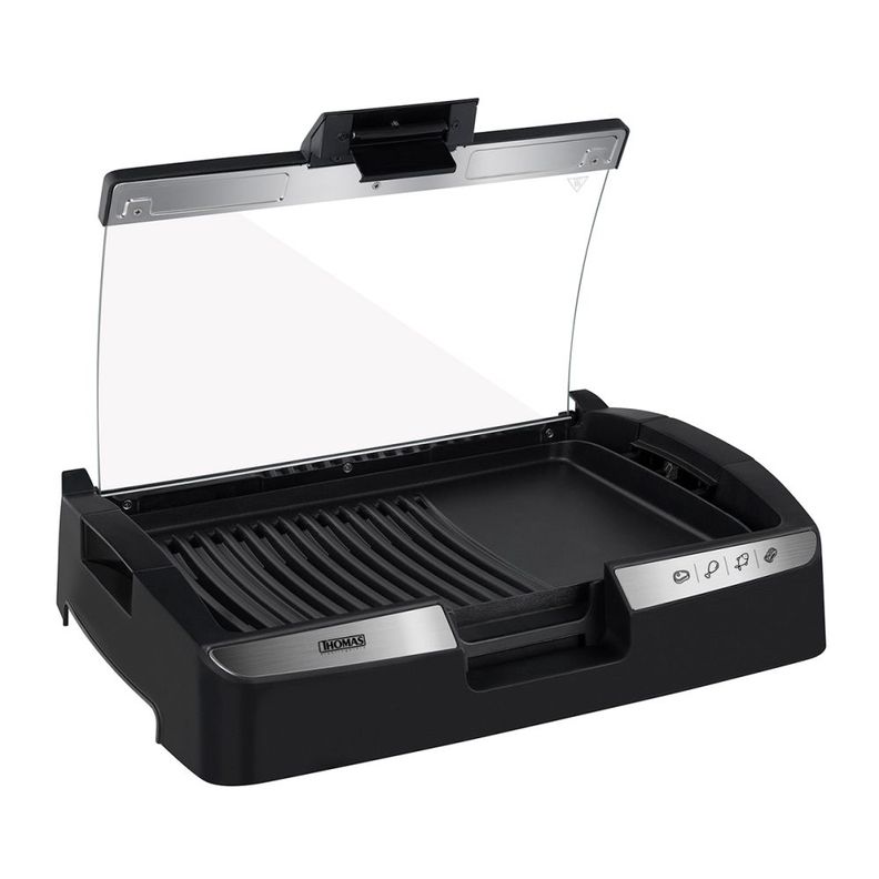 Parrilla Electrica Thomas 1800 W Con Tapa-2