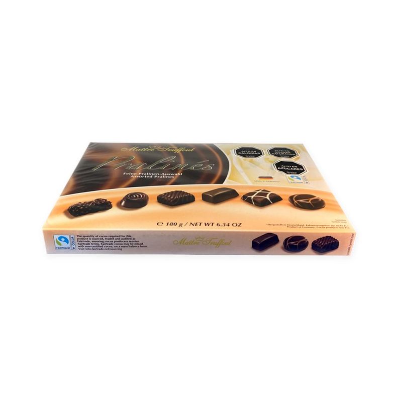 Pack 5 Chocolate Bombón Pralines Maitre Truffout surtidos-5