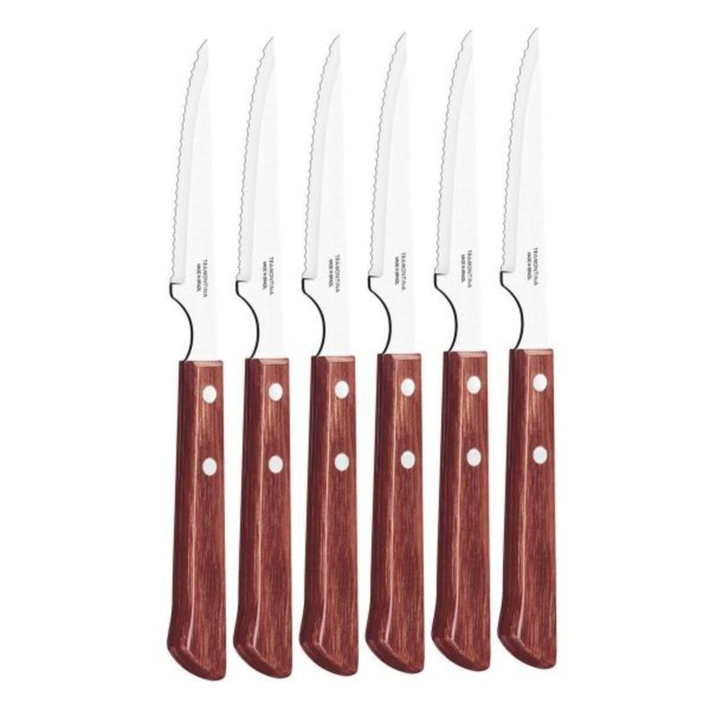 Pack 6 cuchillos Tramontina asado-1