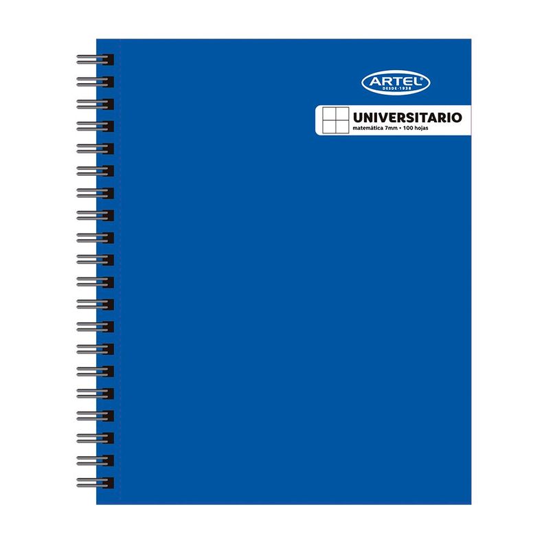 Cuaderno Universitario Artel Liso 100 Hojas 10 unidades-0