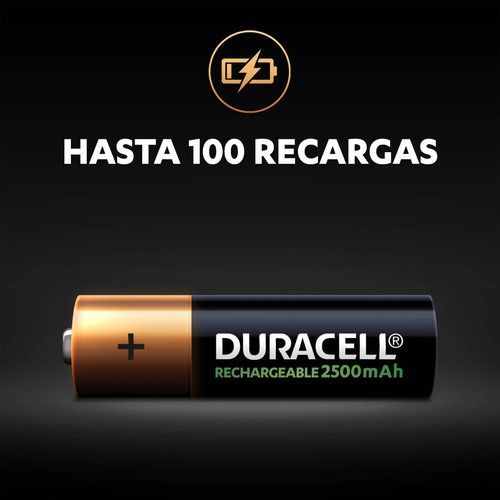 Pack 12 Pilas Recargables Duracell Tamaño Aa/Superstore-6