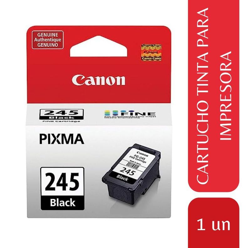 Tinta Canon cartridge PG-245 negro x1ud-1