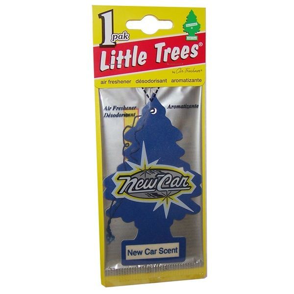 Pack 24 Pinos Aromáticos Little Trees Aroma Auto Nuevo-1