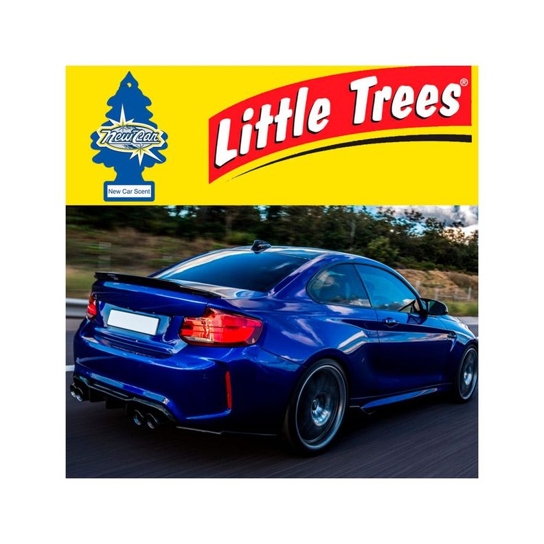 Pack 24 Pinos Aromáticos Little Trees Aroma Auto Nuevo-5