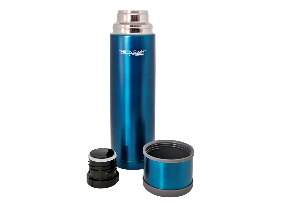 Termo Para Agua Caliente Thermos Inoxidable 1lt Azul-2