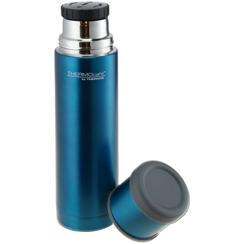 Termo Para Agua Caliente Thermos Inoxidable 1lt Azul-5