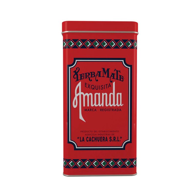 Lata Yerba Mate Amanda Sabor Tradicional 500 gr-1