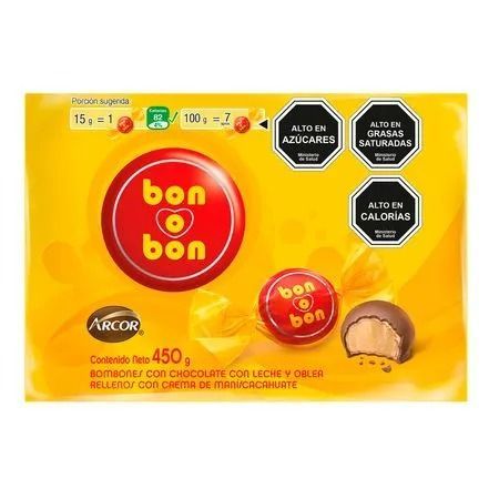 Pack 60 Bon o Bon Blanco / Leche 15 Gr-1
