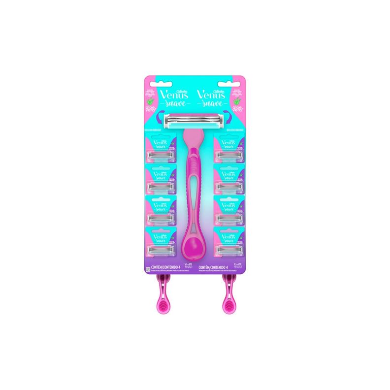Maquina De Afeitar Simply Venus 3h Display 1x8ud/ Superstore-0