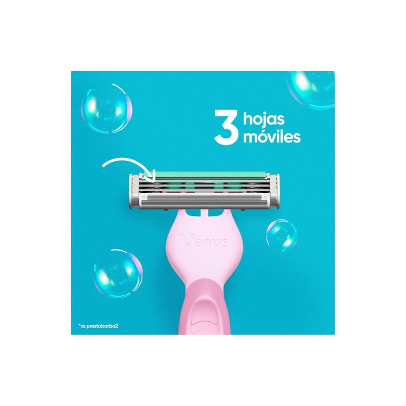Maquina De Afeitar Simply Venus 3h Display 1x8ud/ Superstore-1