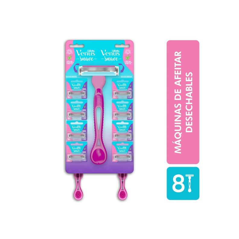 Maquina De Afeitar Simply Venus 3h Display 1x8ud/ Superstore-2