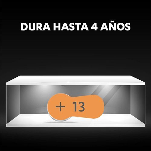 Pack 36 Pilas Duracell audífono tamaño 13-5