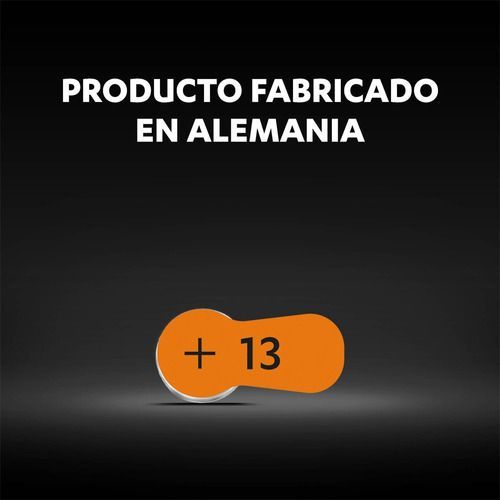 Pack 36 Pilas Duracell audífono tamaño 13-6