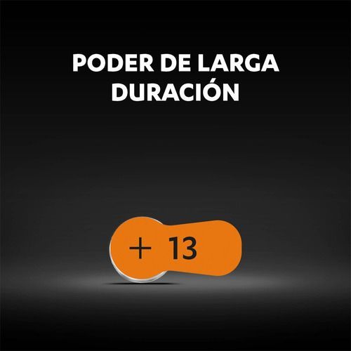 Pack 36 Pilas Duracell audífono tamaño 13-7
