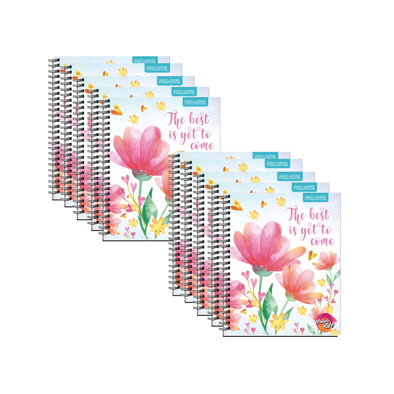 Pack 10 Cuadernos Proarte Universal Color Life 100 Hojas 7mm-1