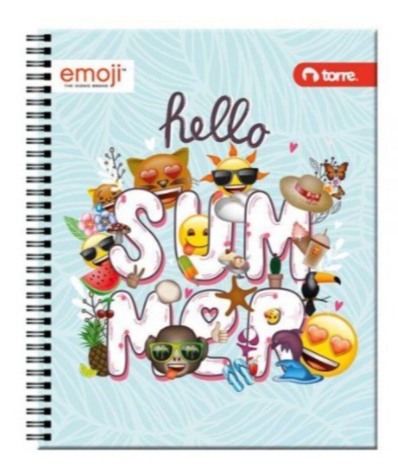Pack cuadernos universitarios Torre Clásico Emoji 100H x10ud-2