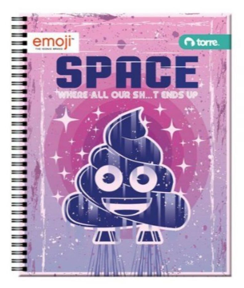 Pack cuadernos universitarios Torre Clásico Emoji 100H x10ud-3