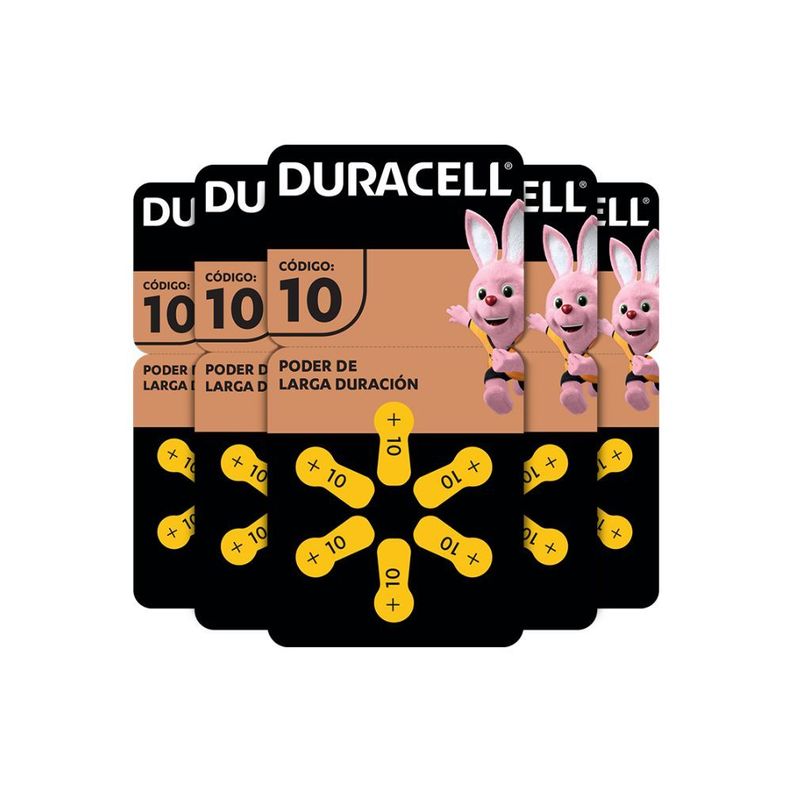 Pack 60 Pilas Duracell Audífono Tamaño 10/Superstore-0