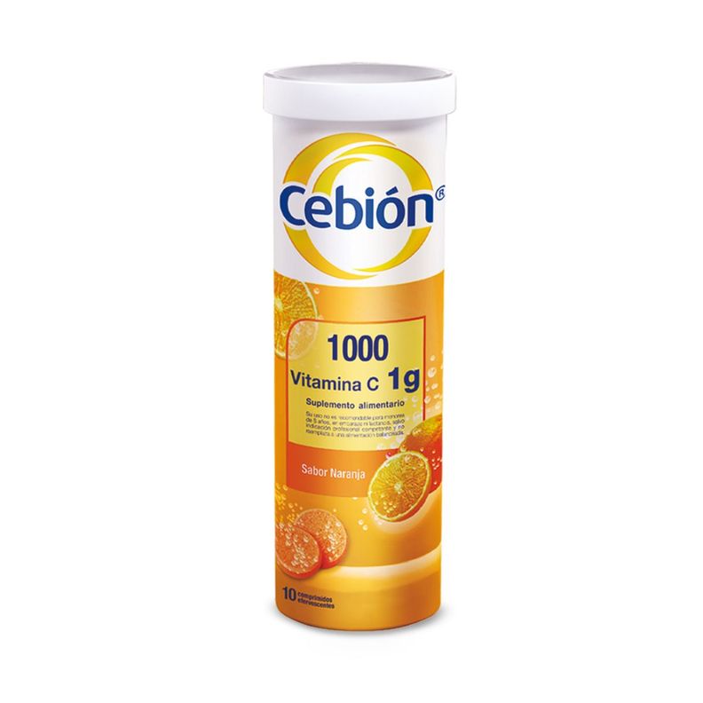 Pack Cebión Vitamina C 10 Comprimidos Efervescentes X 5ud-3
