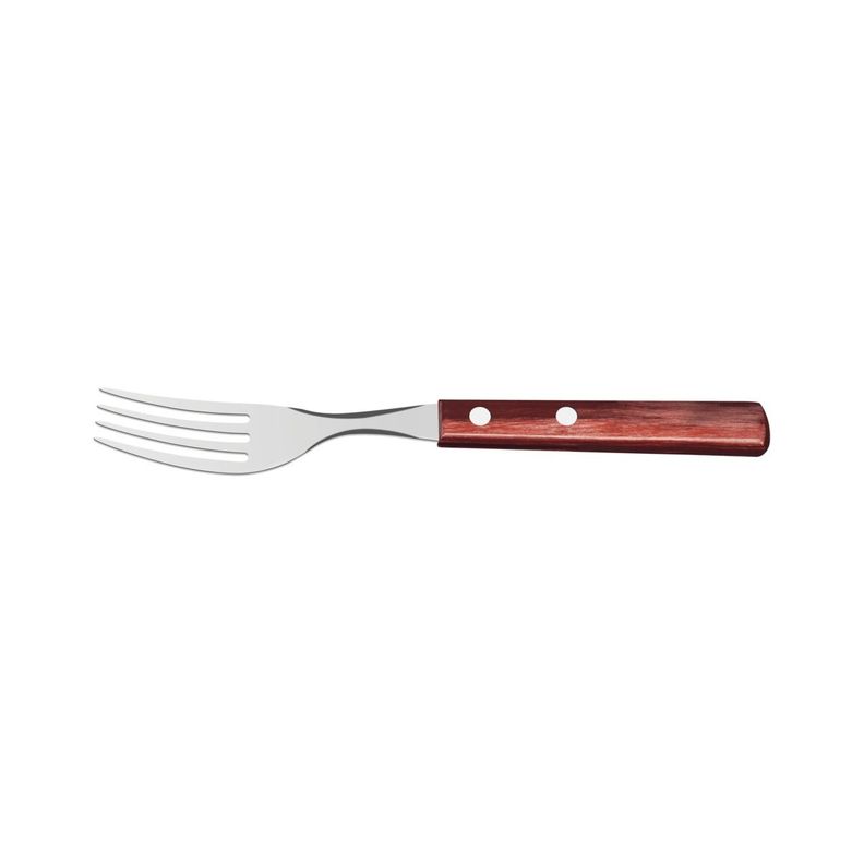 Pack Tenedor Tramontina Mango Maderax12ud+Cuchillo 5Pulgadas-2