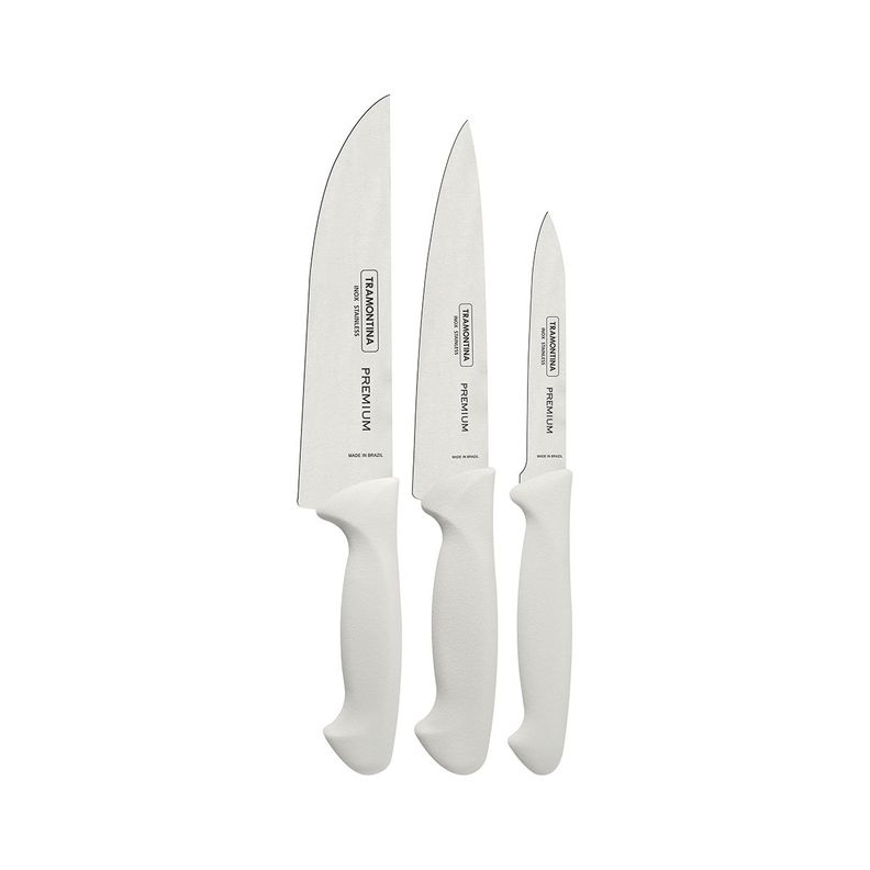 Juego de cuchillos 3 piezas  Tramontina línea premium-1