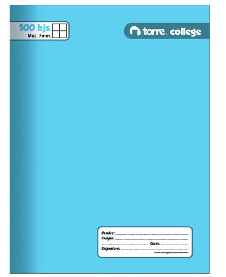 Pack cuadernos collage liso croquis Torre 100H x10ud-7